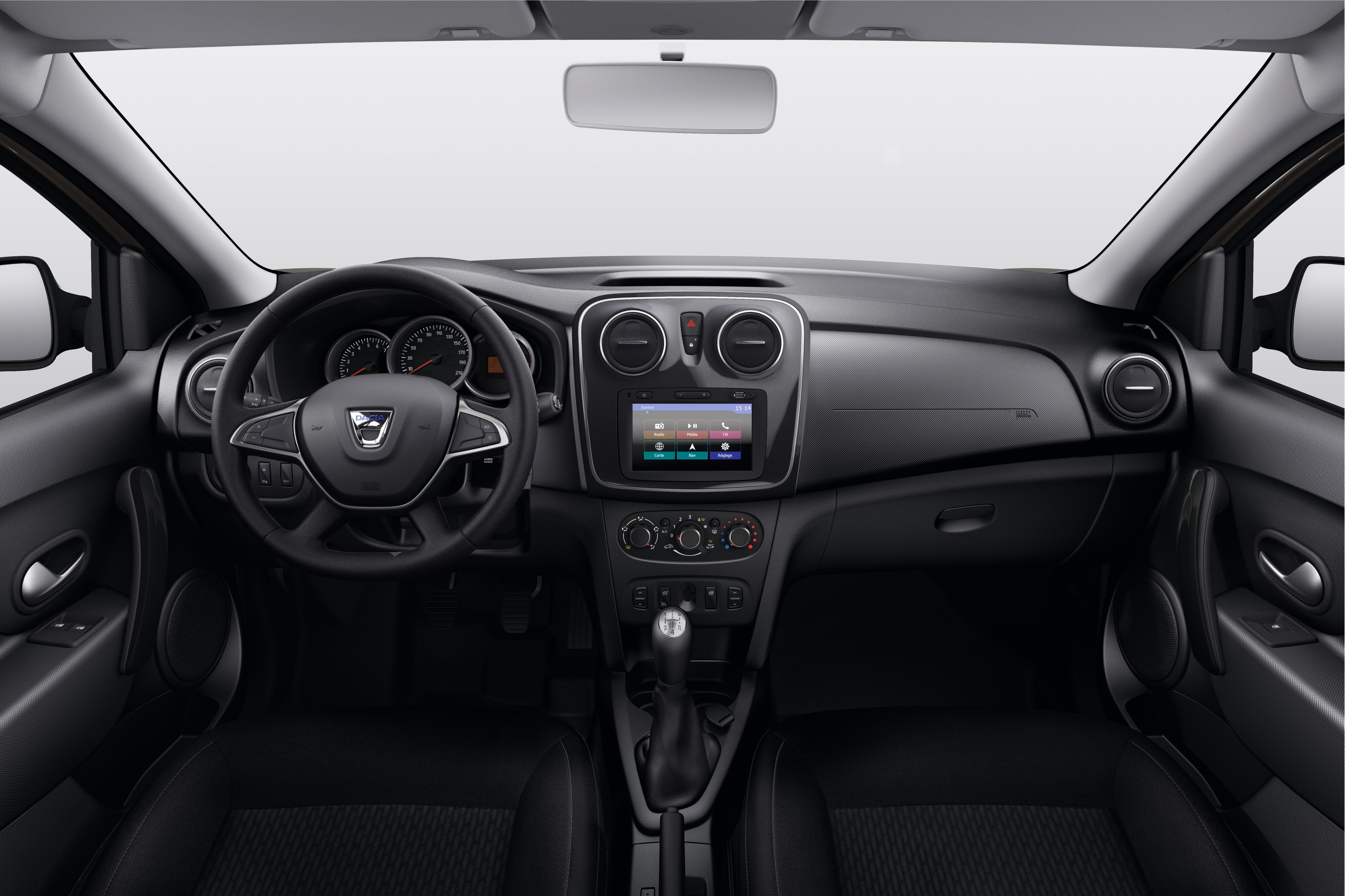 Dacia Logan interior Paris 2016